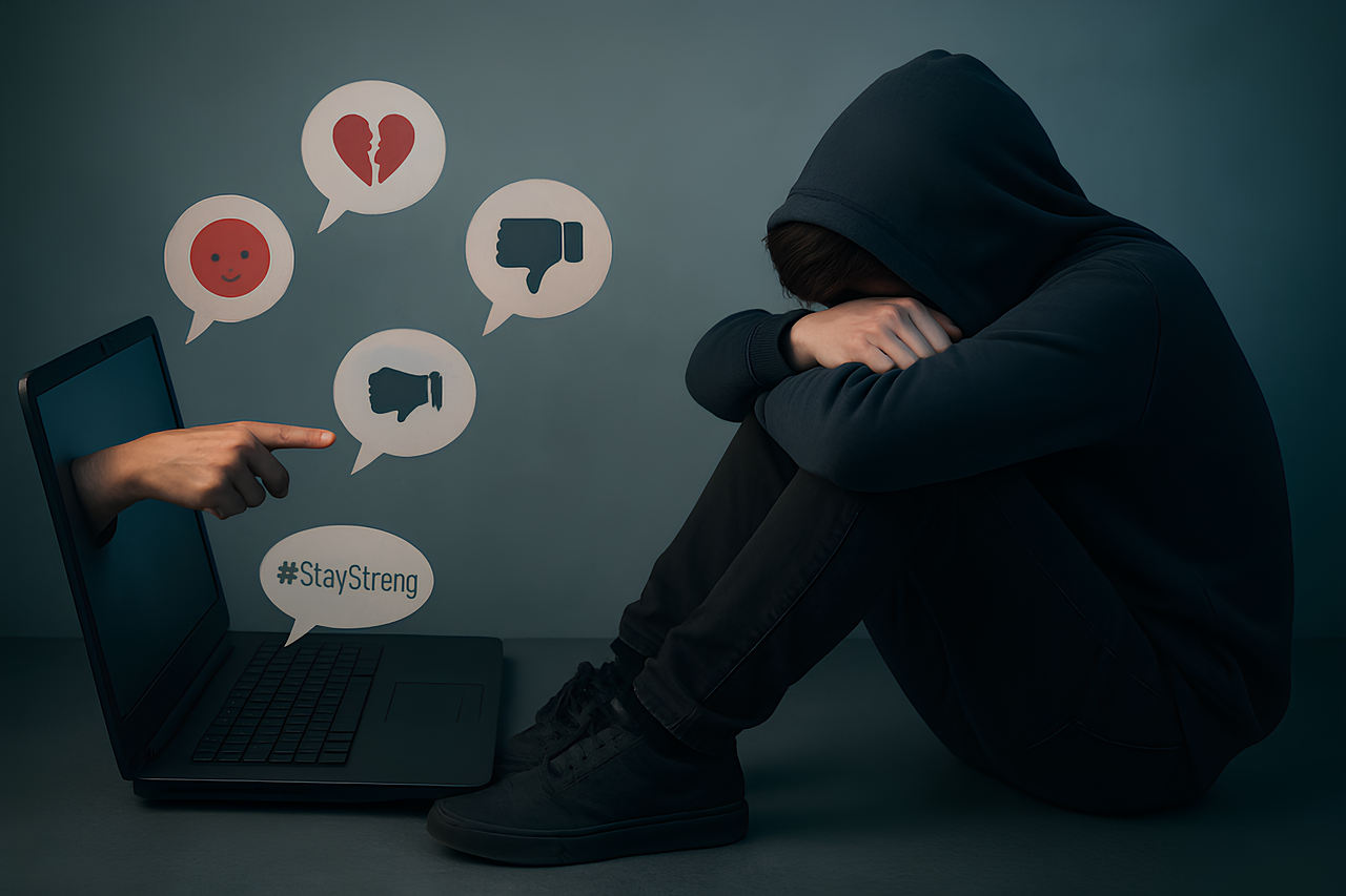 Image de l'article : Cyberharcèlement : la guerre invisible